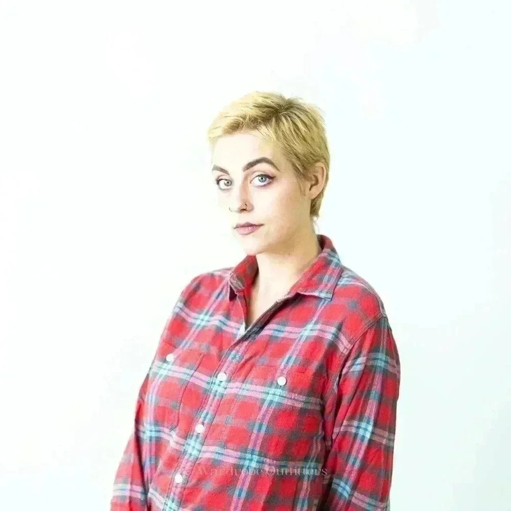 J.Crew Plaid Flannel Long Sleeve Button Sown Shirt - S - Picture 7 of 8